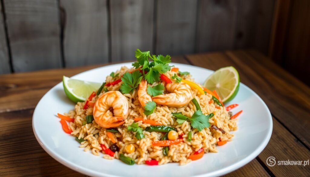 Khao Pad (tajska smażona ryżowa) – przepis