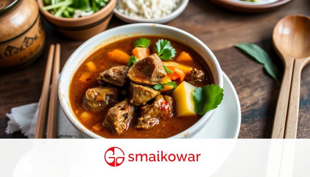 Massaman Curry (Curry z wołowiną i ziemniakami)