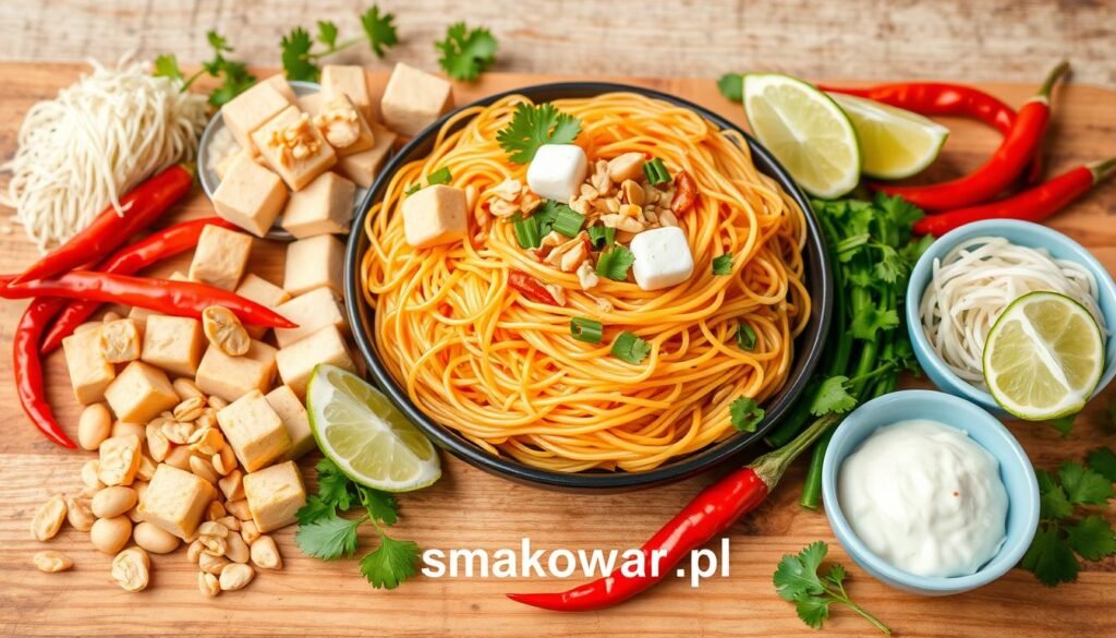 Pad Thai składniki