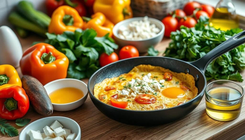 jak zrobić omlet z warzywami