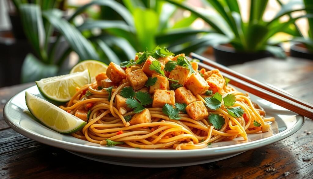podanie Pad Thai