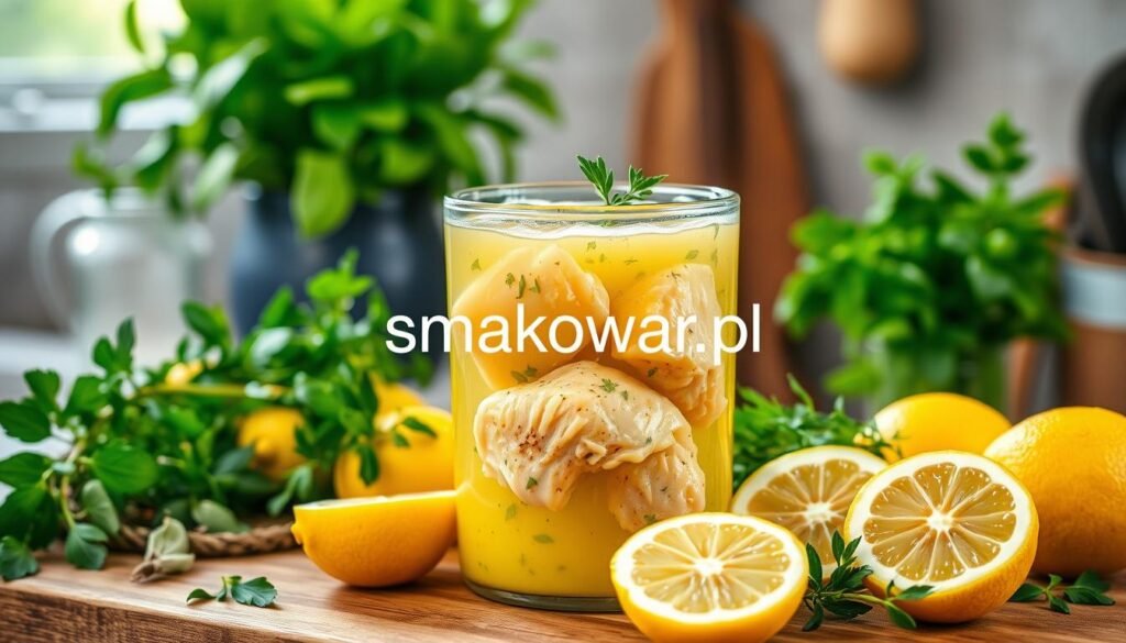 przechowywanie kurczaka w sosie cytrynowym
