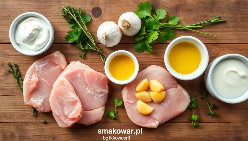 składniki do szybkiego Schaba