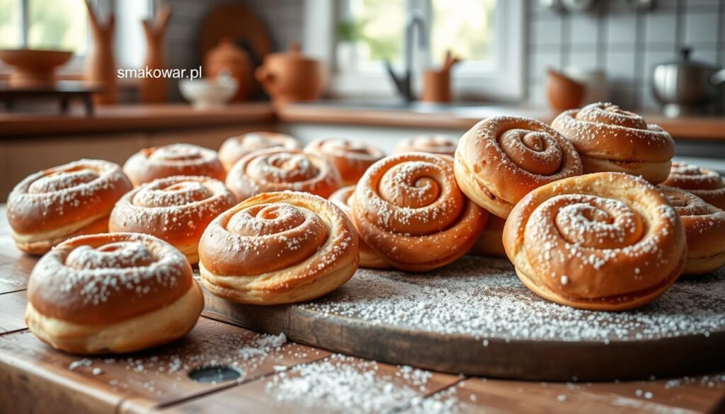 Kanelbullar (szwedzkie bułeczki cynamonowe)