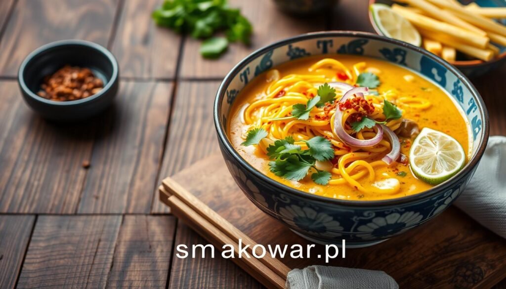 Khao Soi (Zupa curry z makaronem jajecznym)