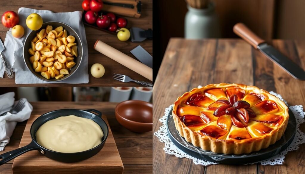 Tarte Tatin krok po kroku
