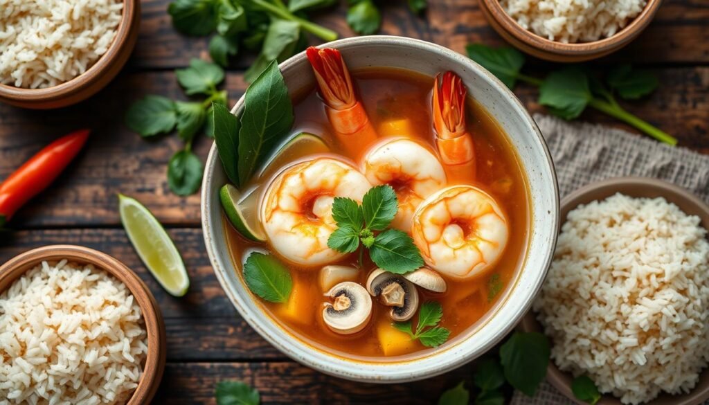 Tom Yum Goong zupa krewetkowa klasyczna