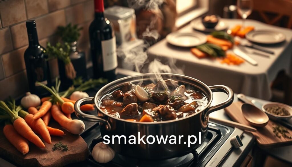jak zrobić Boeuf Bourguignon