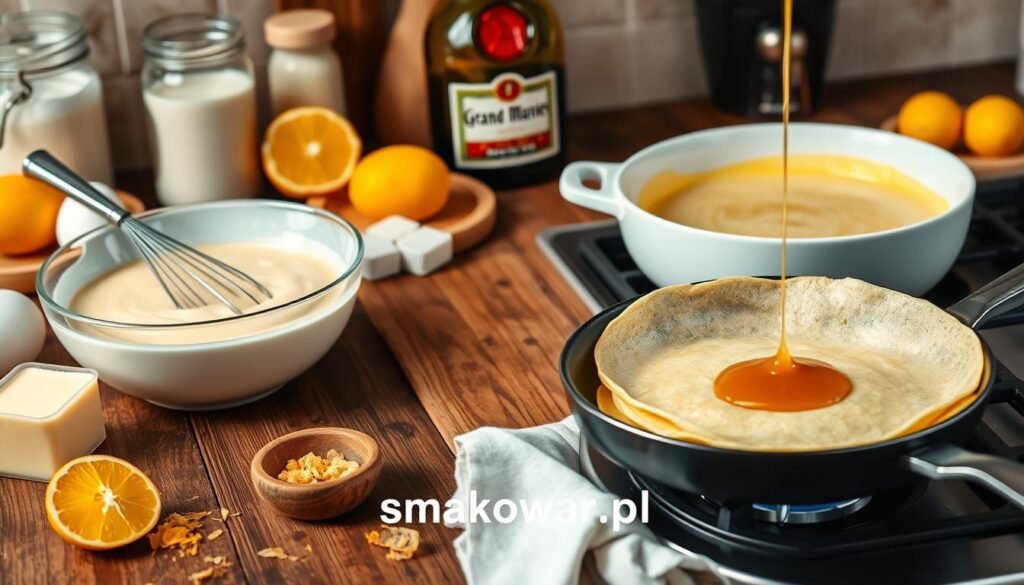 jak zrobić Crêpes Suzette