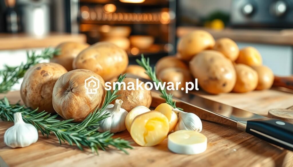 jak zrobić pieczone ziemniaki