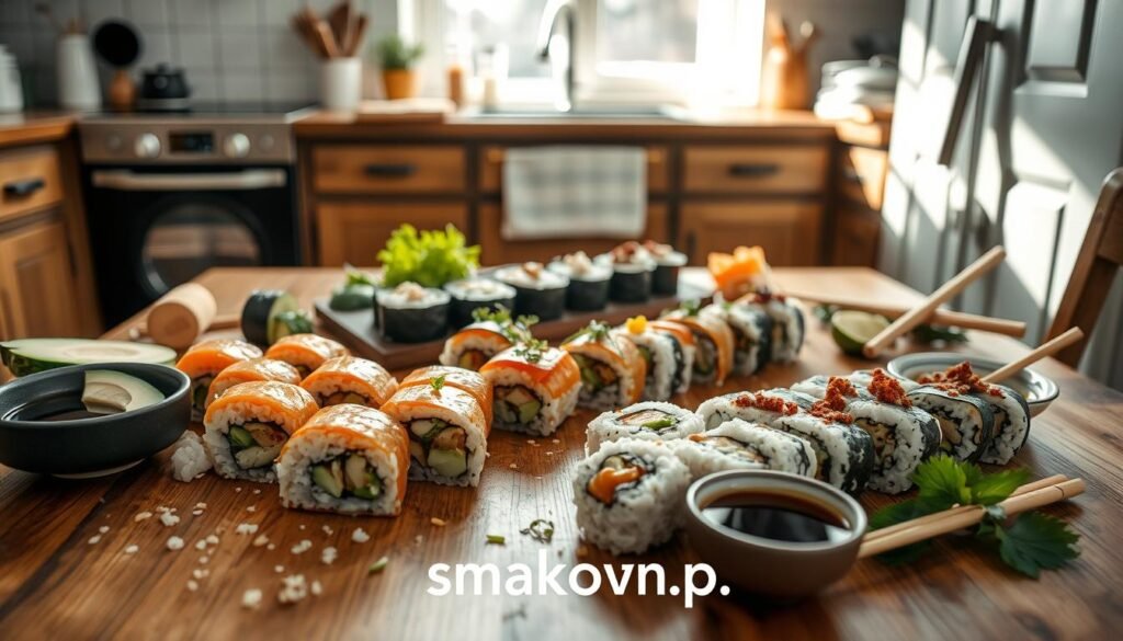 prosty przepis na japońskie sushi