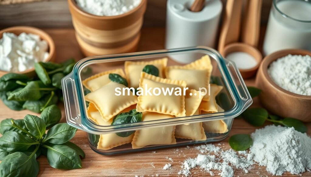 przechowywanie ravioli
