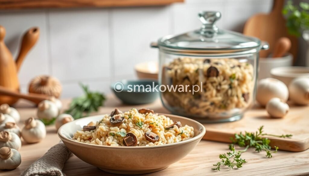 przechowywanie risotto