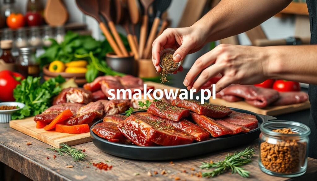 przygotowanie dań mięsnych