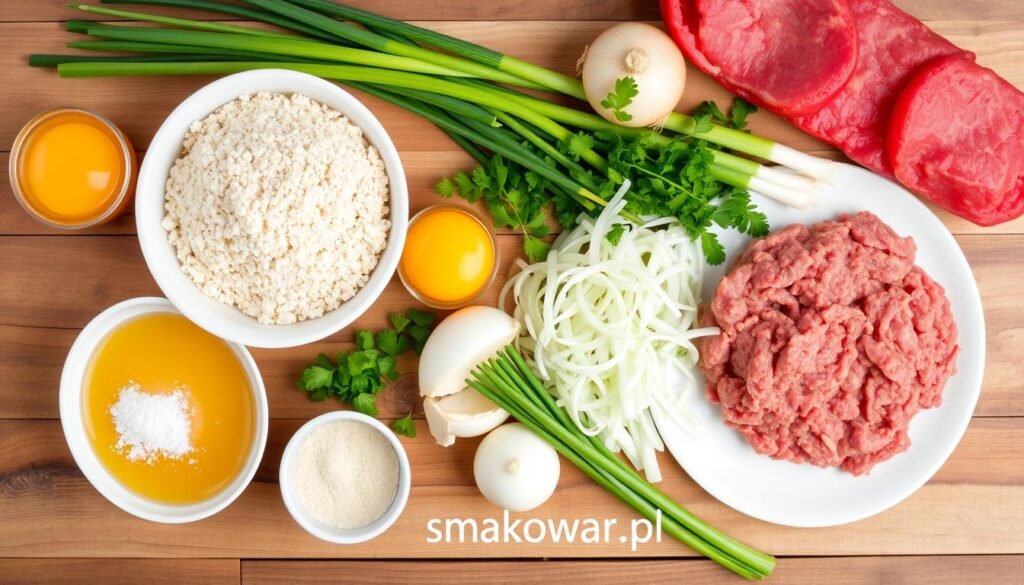 składniki do kotletów mielonych