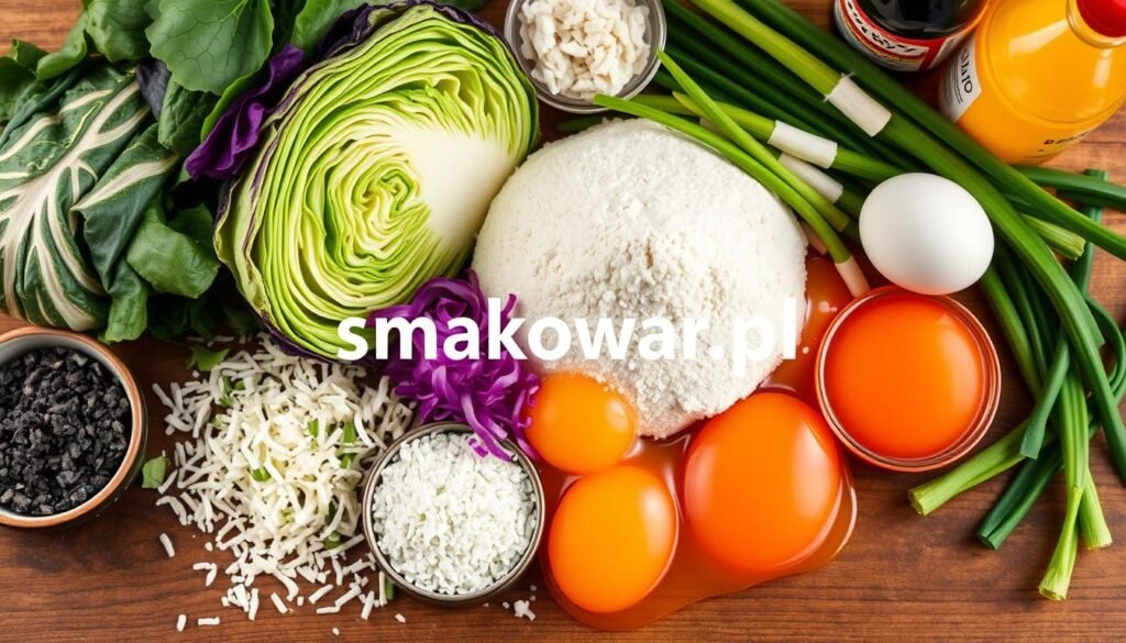 składniki do okonomiyaki