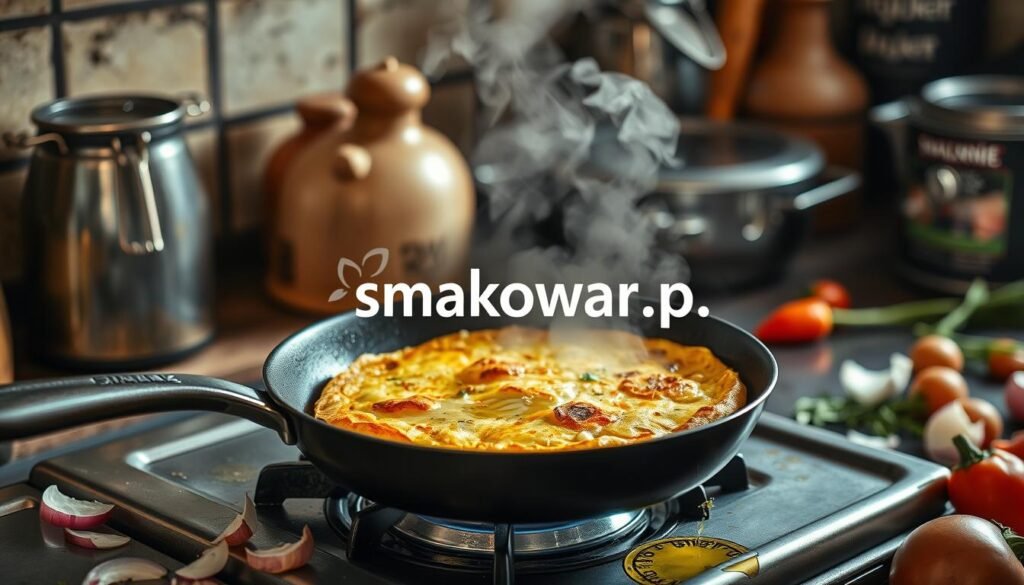 smażenie tortilli