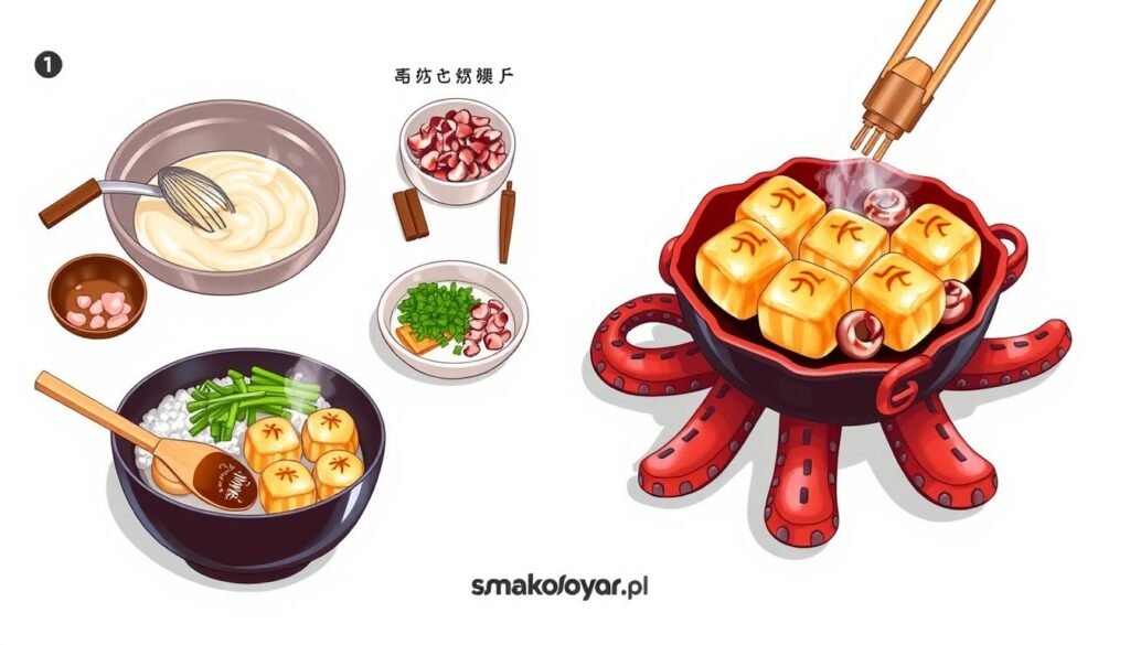 takoyaki krok po kroku