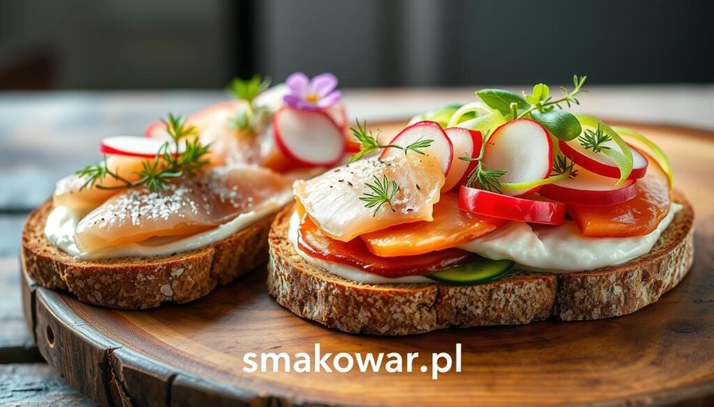 tradycyjny smørrebrød