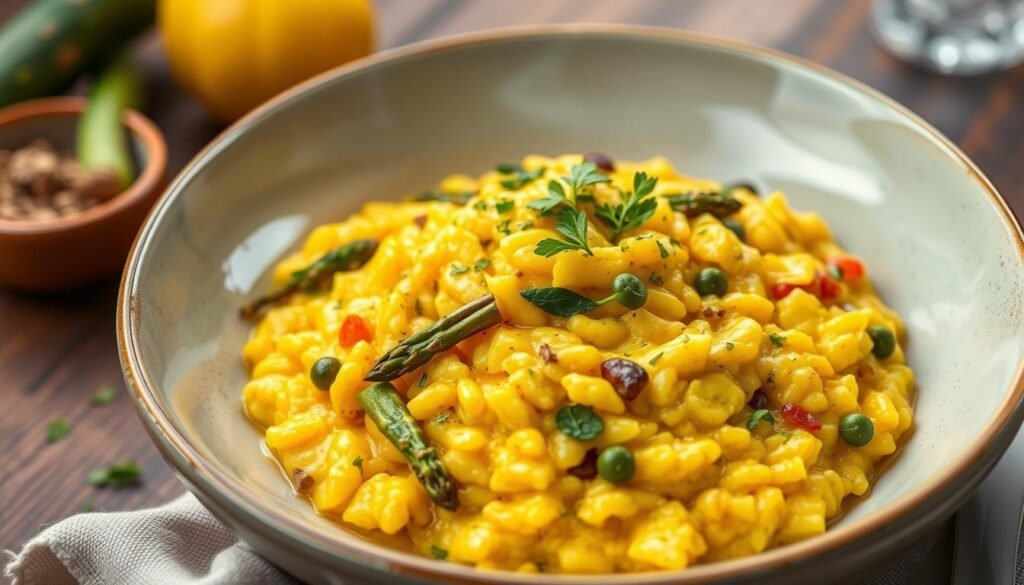 wegańskie risotto