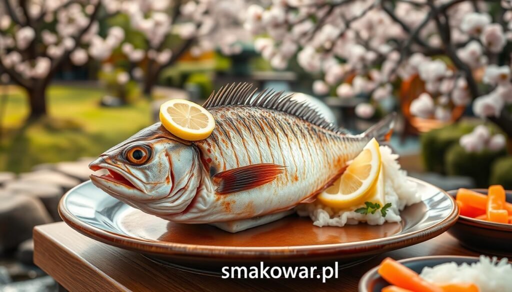 Sanma Shioyaki (grillowana makrela pacyficzna z solą) przepis