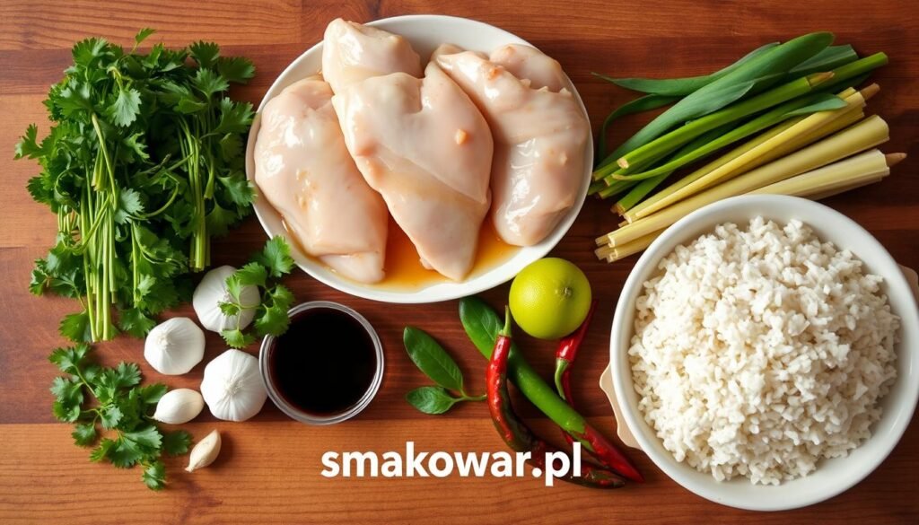 składniki Gai Yang