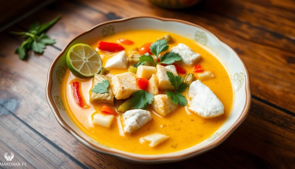 Gaeng Som (Kwaśne curry z rybą i warzywami)
