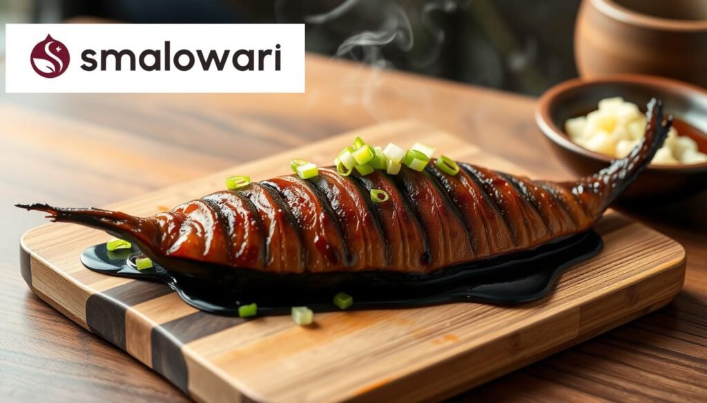 Kabayaki (grillowany węgorz w glazurze sojowej) przepis