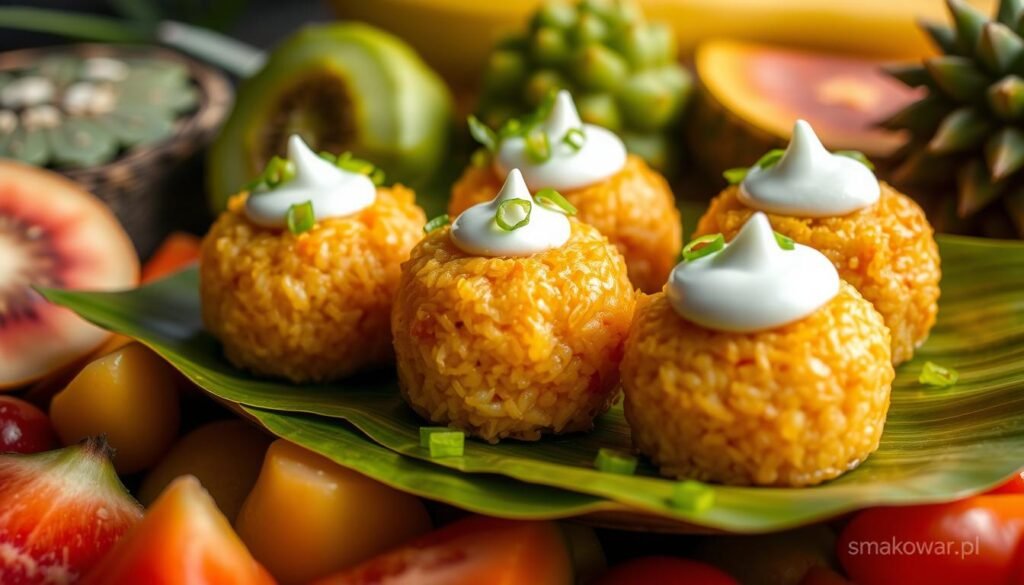 Khanom Krok (Kokosowe placuszki ryżowe)