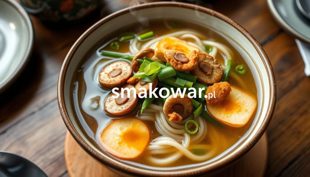 Kitsune Udon (udon z dodatkiem smażonego tofu)