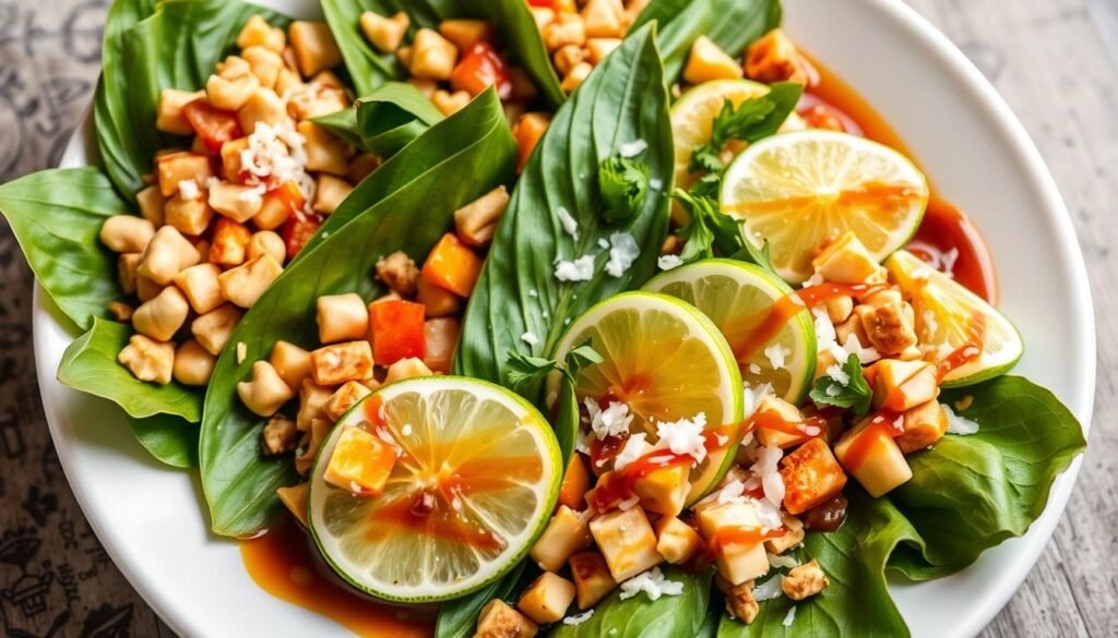 Miang Kham (Przekąska zawijana w liście)