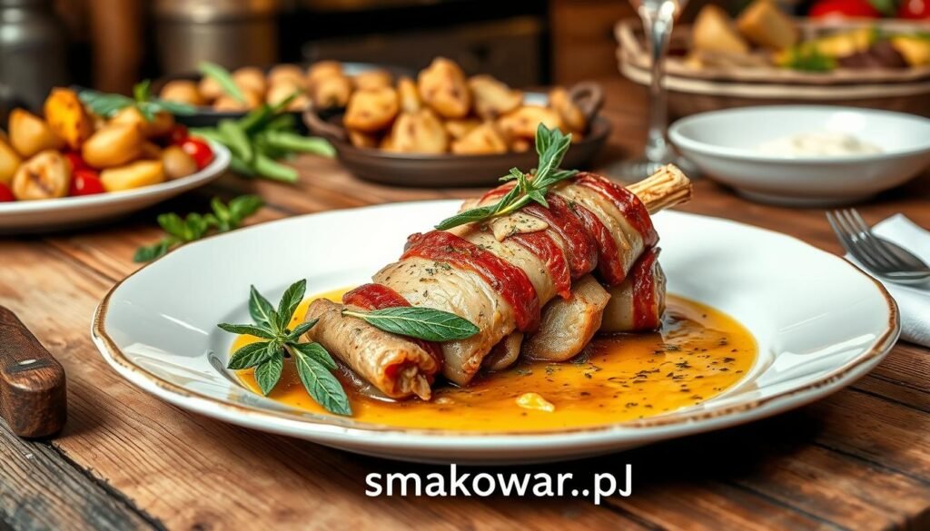 Podanie Saltimbocca