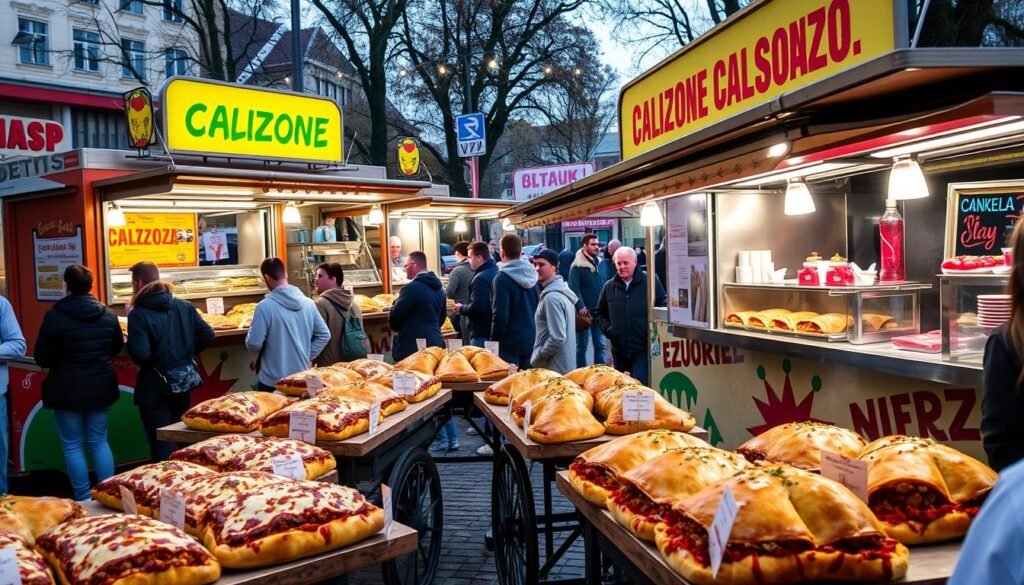 calzone w food truckach