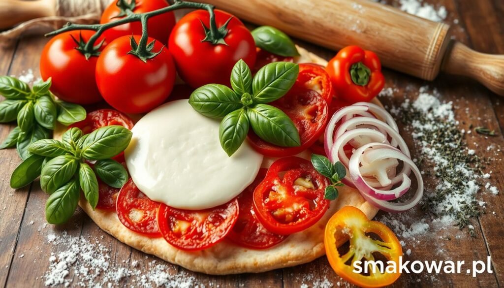 składniki do Calzone