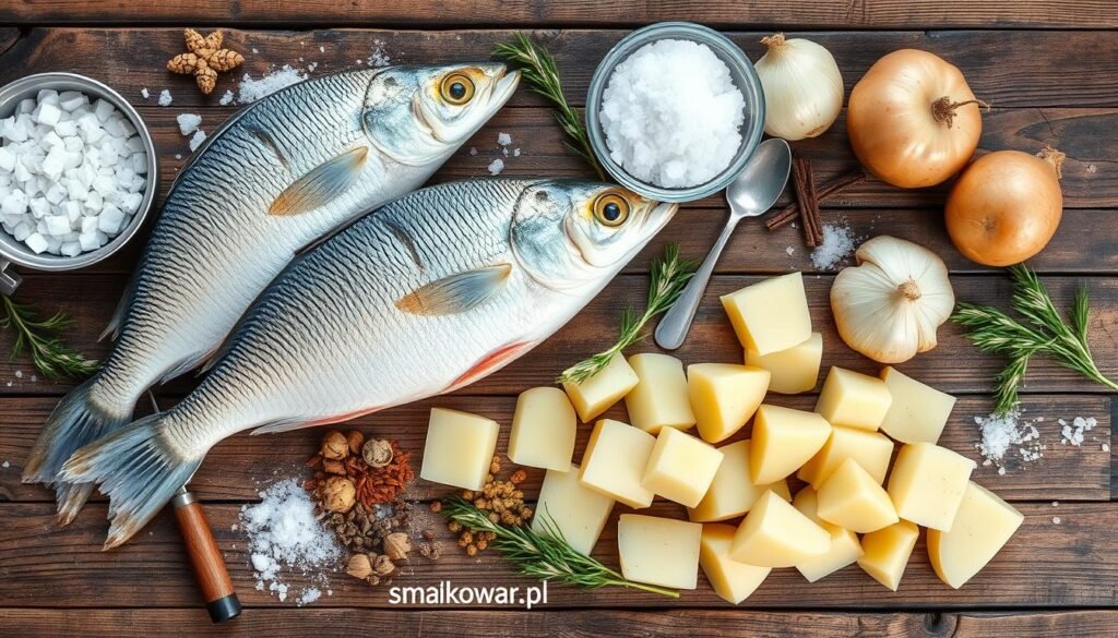 składniki do rakfiska