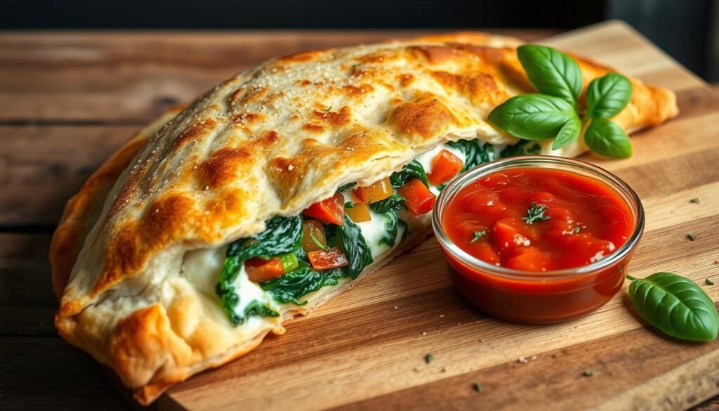 wegetariańskie Calzone