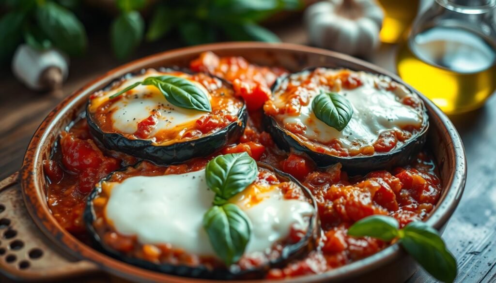 Parmigiana di Melanzane (zapiekanka z bakłażana)
