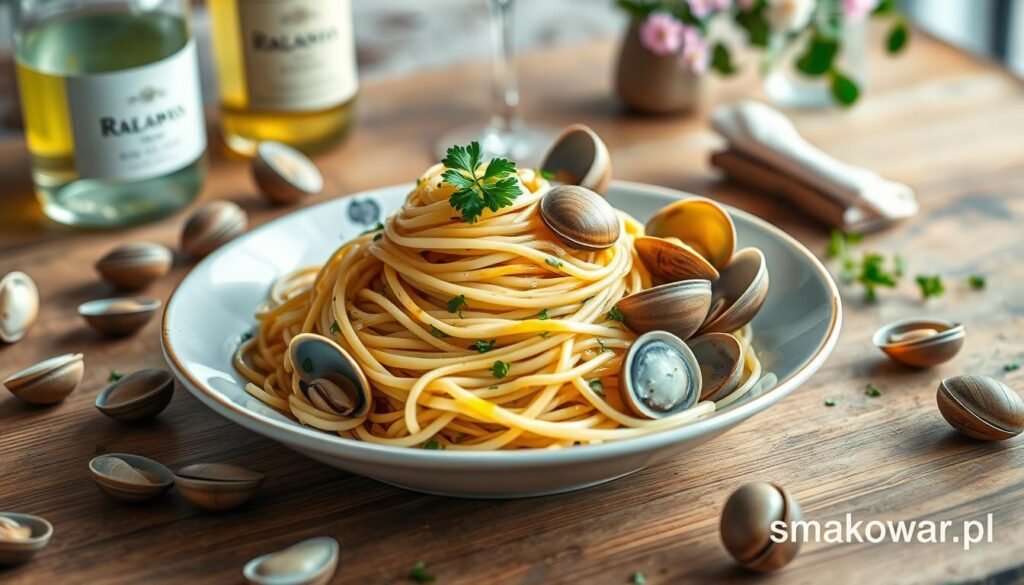 Spaghetti alle Vongole (z małżami)