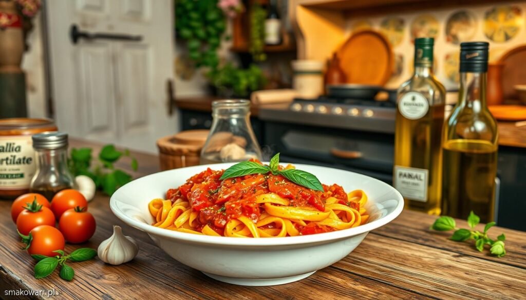 historia penne all’arrabbiata