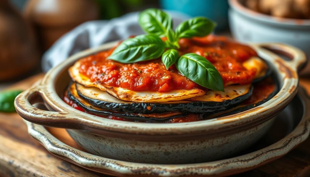 warstwy parmigiana