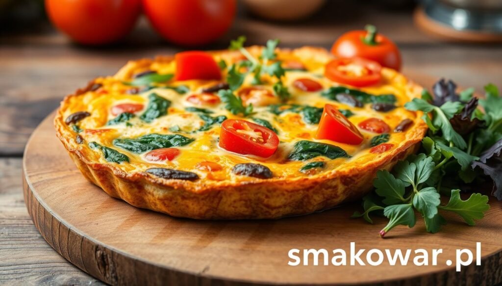 wegetariańska frittata