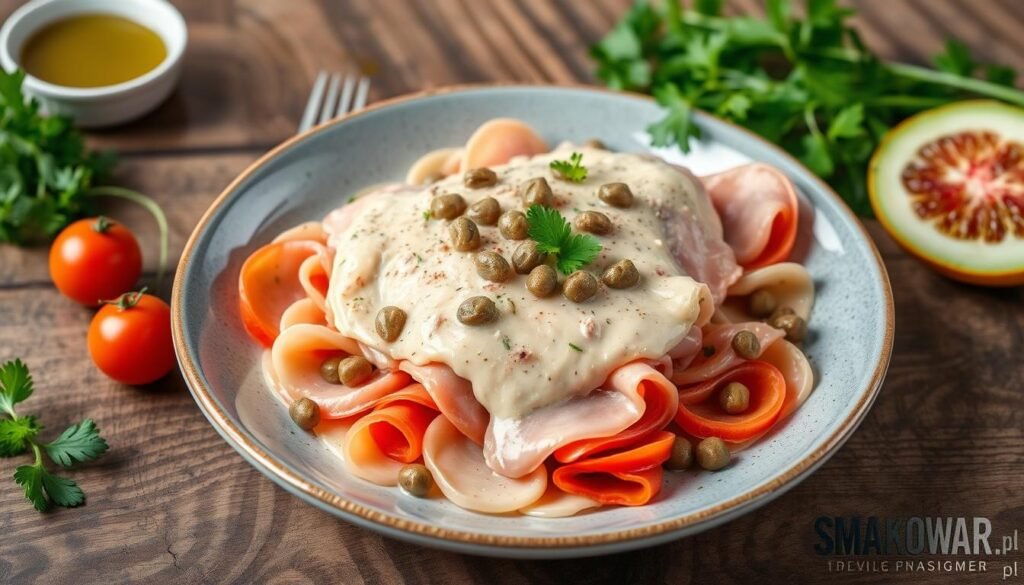 zdrowe danie Vitello Tonnato