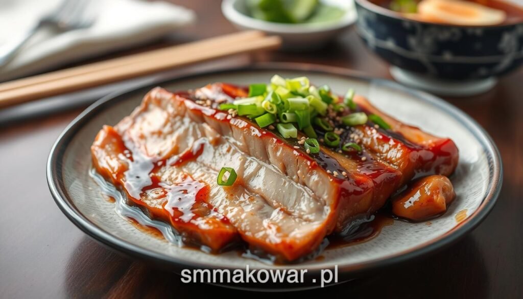 Chashu (marynowana wieprzowina, często podawana z ramenem) przepis