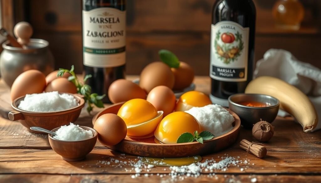 składniki zabaglione