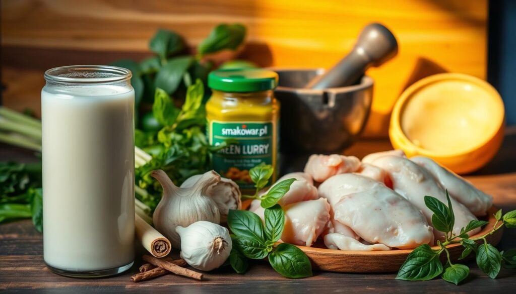 składniki zielonego curry składniki zielonego curry