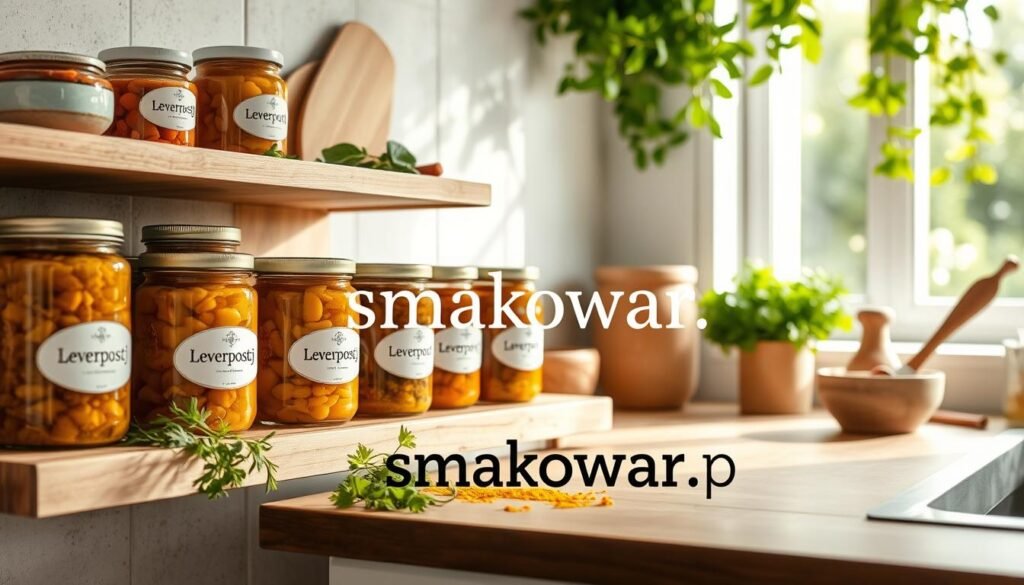 przechowywanie Leverpostej przechowywanie Leverpostej