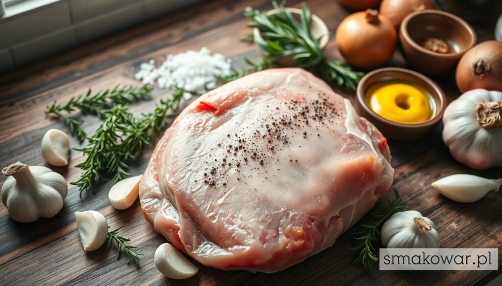 składniki na Flæskesteg składniki na Flæskesteg