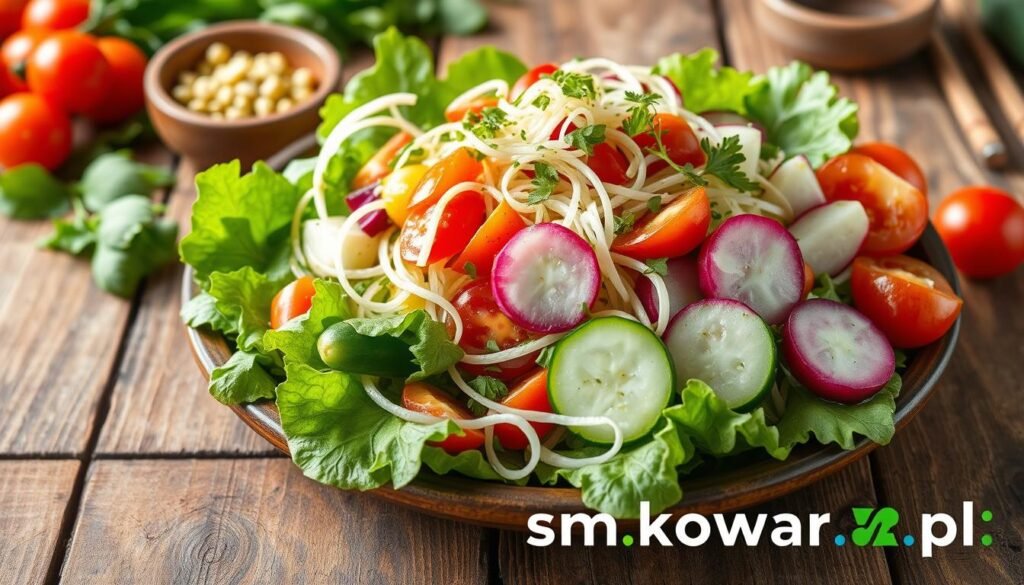 Kaiware Daikon Salad (sałatka z kiełków rzodkwi)