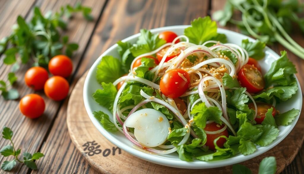 kaiware daikon salad